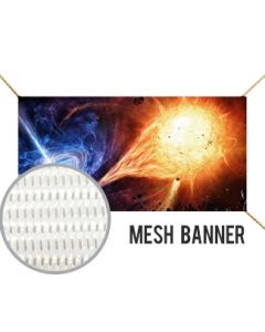 Mesh Banner - 9oz. (Strip Mesh)