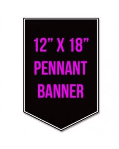Pennant Banner 12" x 18"